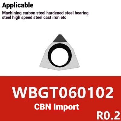 1040-Diamond Boring Inserts PCD Boring Inserts WBGT/TPGH for Copper and Aluminum Shandong Denso Pricision Tools Co.,Ltd.